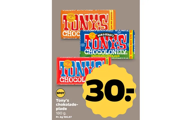 Tony's Chokoladeplade product image