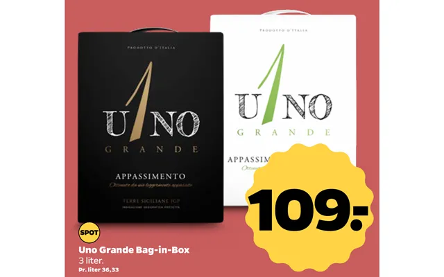 Uno grande bag-in-box product image