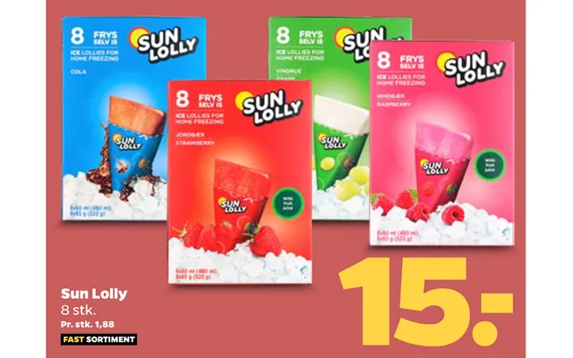 Sun lolly product image