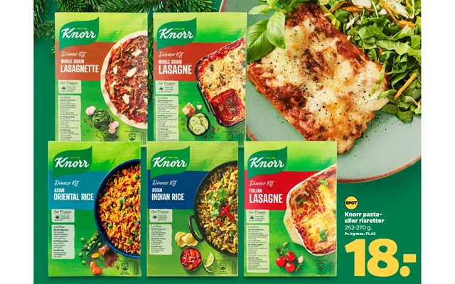 Knorr Pastaeller Risretter product image