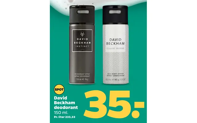 David Beckham Deodorant product image