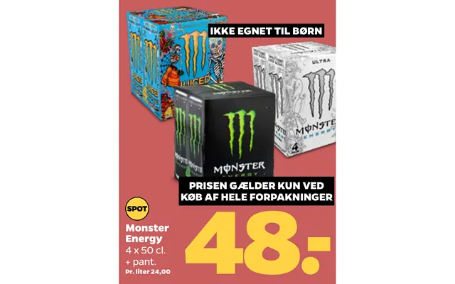 Ikke Egnet Til Børn Monster Energy product image