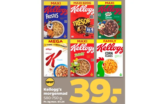 Kellogg's Morgenmad product image