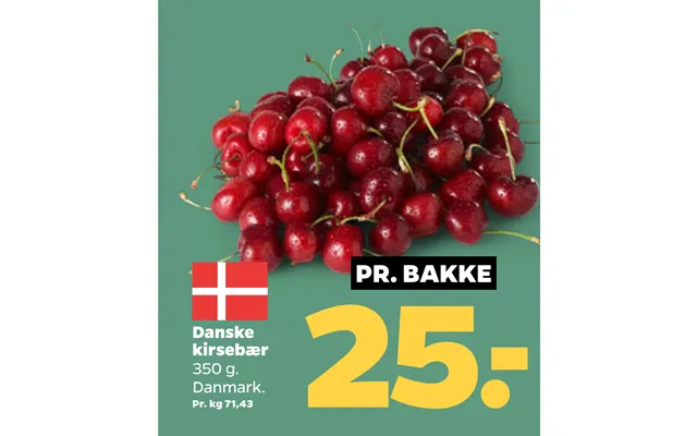 Danish cherries product image