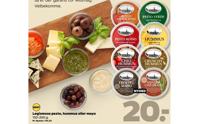 Nyhed Løgismose Pesto, Hummus Eller Mayo product image