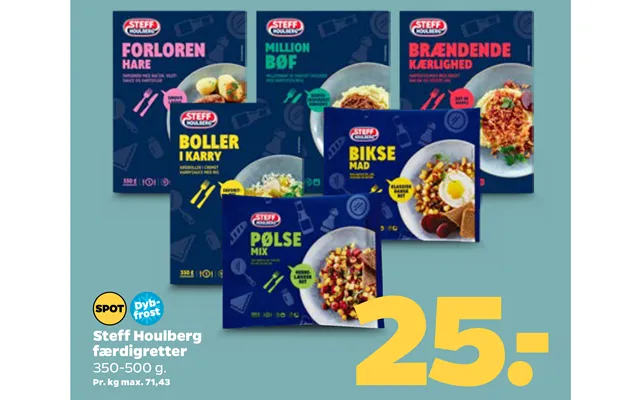 Steff houlberg ready meals product image