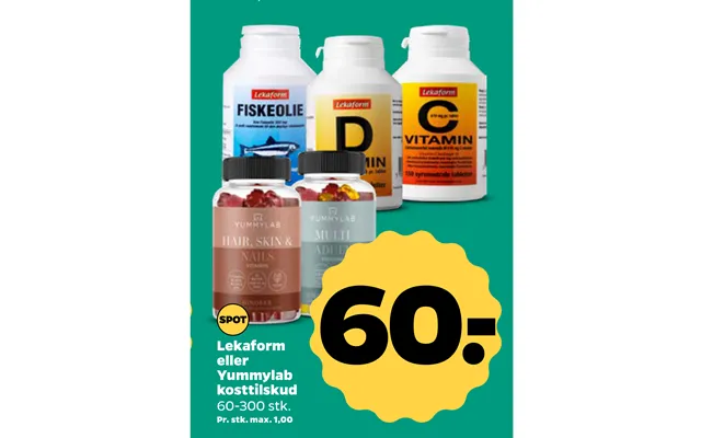 Lekaform Or Yummylab Supplements product image