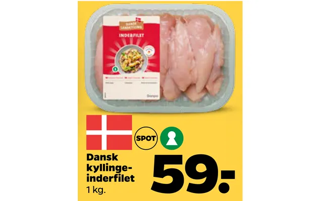 Danish kyllingeinderfilet product image