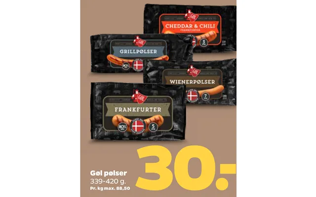 Gøl sausages product image