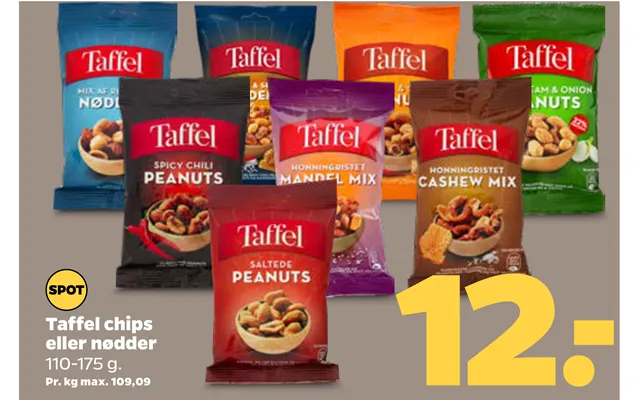 Taffel Chips Eller Nødder product image