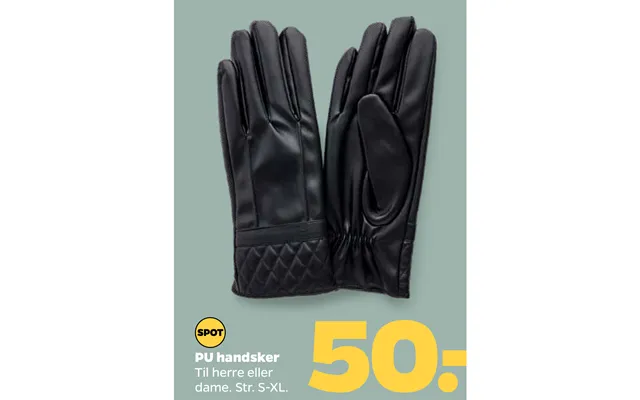 Pu gloves product image