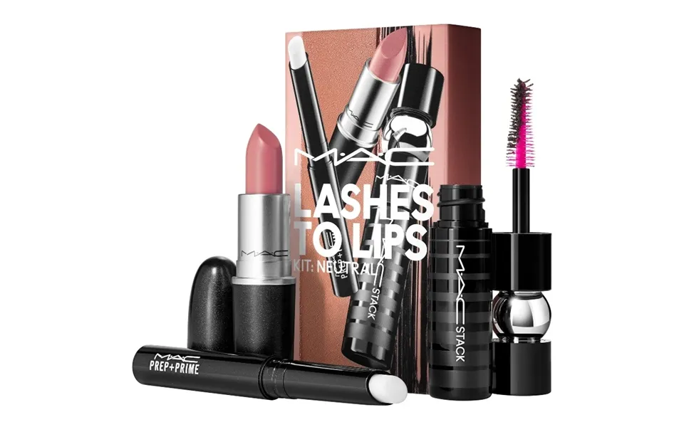 Mac lashes two lips kit - neutral limited edition