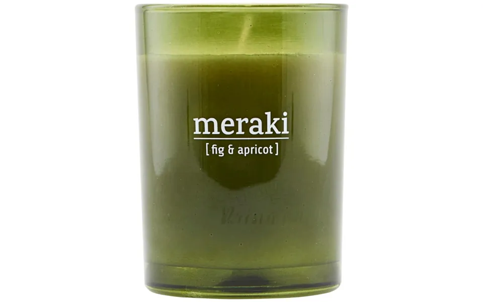 Meraki Scented Candle 8 X 10,5 Cm - Fig & Apricot