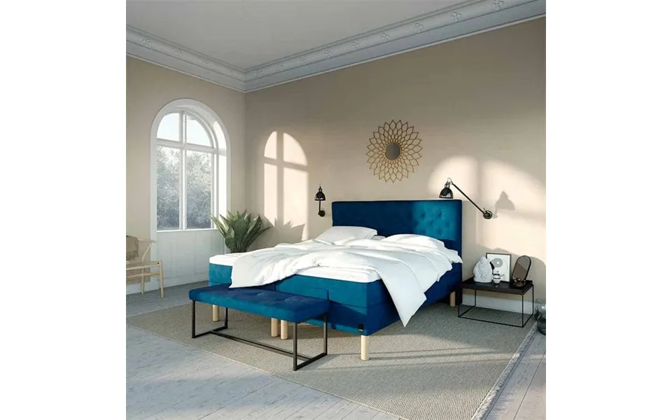 Imperia lux elevation - velours blue, karma beds