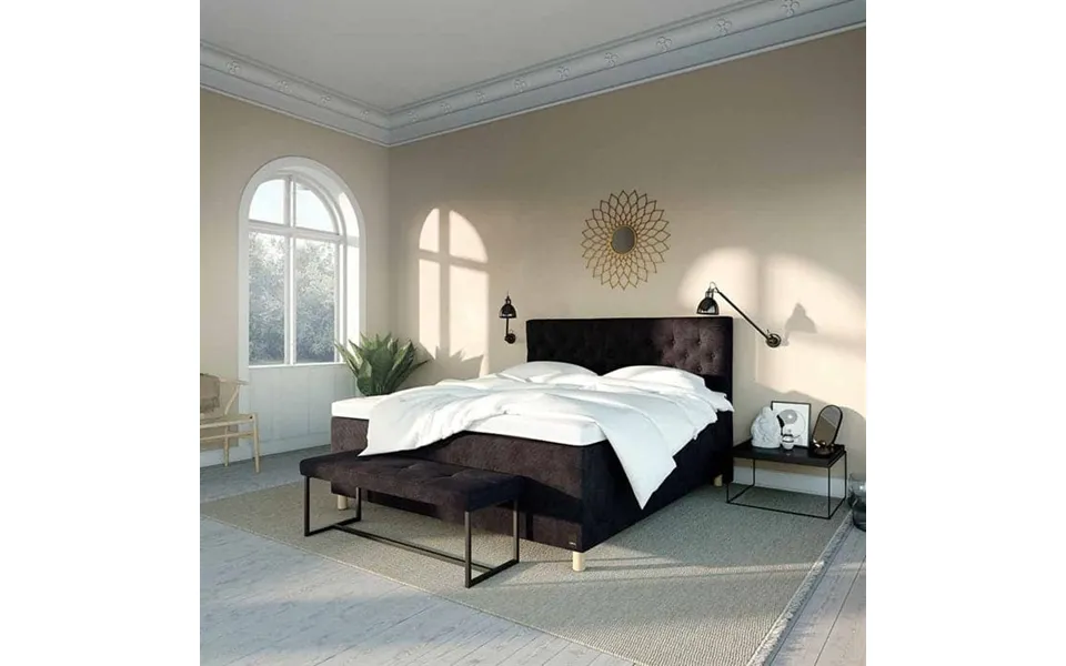 Imperia lux full cover continental - velvet anthracite, norliving
