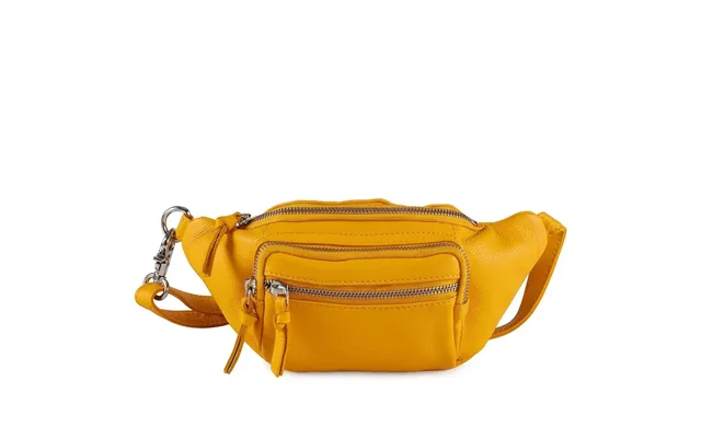 Style Indiana I Gul Et Stk. På Lager . Flot Mindre Bumbag Bæltetaske I Kvalitetsskind product image