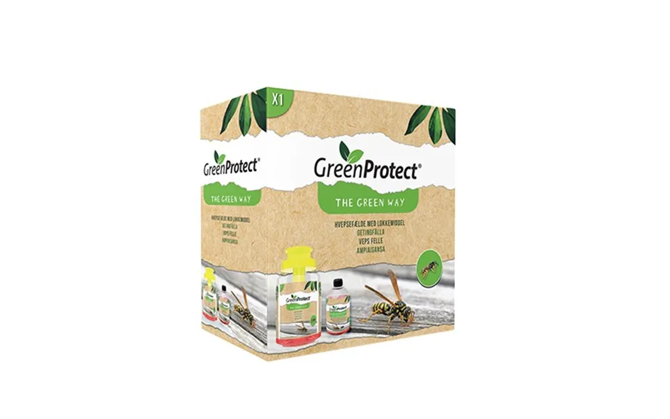 Green Protect Hvepsefælde Med Lokkemiddel - 1 Pakke