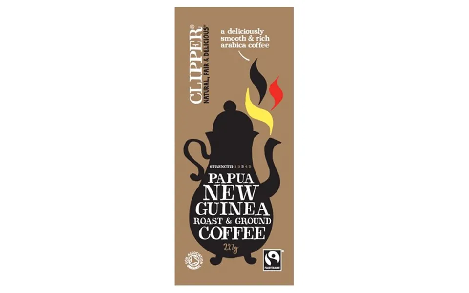 Kaffe Papua New Guinea Malet Økologisk - 227 Gr