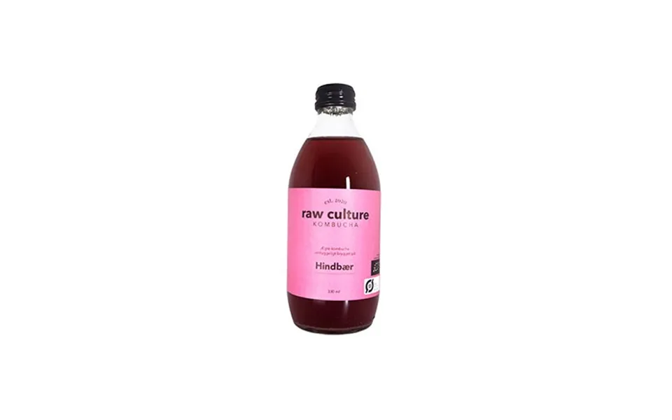 Kombucha raspberries økologisk - 330 ml
