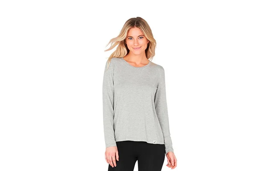 T-shirt lady long-sleeved gray str. S - 1 pieces