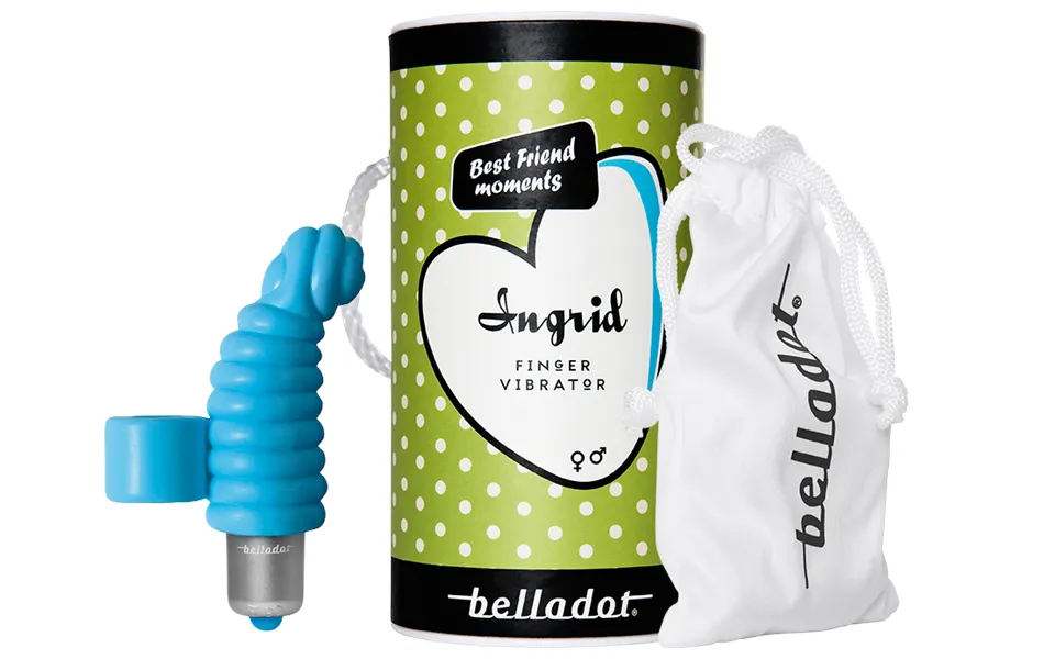 Belladot ingrid finger vibrator - blue