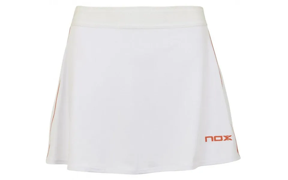 Nox Nederdel Hvid Med Rødt Logo - Xs