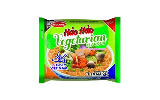 Acecook Hao Hao Instant Noodle Vegetarian 75 G. product image