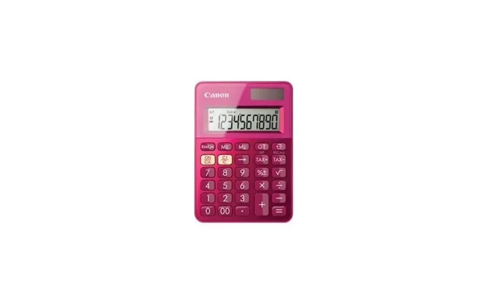 Canon ls-100k desktop calculator - pink
