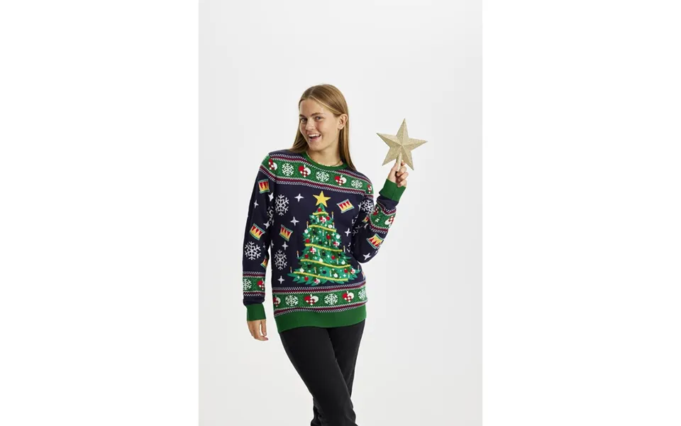 Jule-sweaters - Christmas Tree Sweater Led