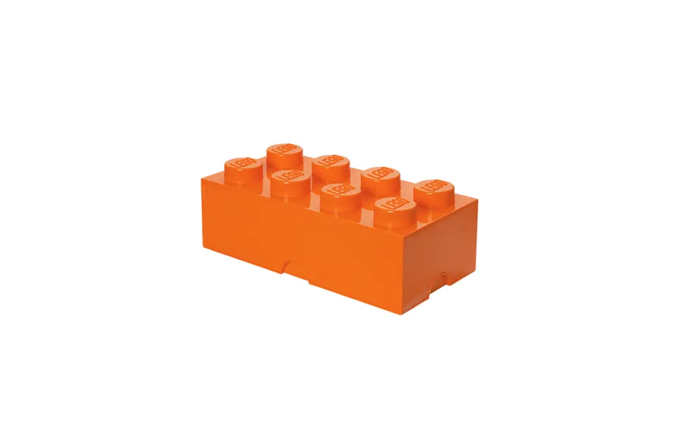 Lego Storage Brick 8 - Orange