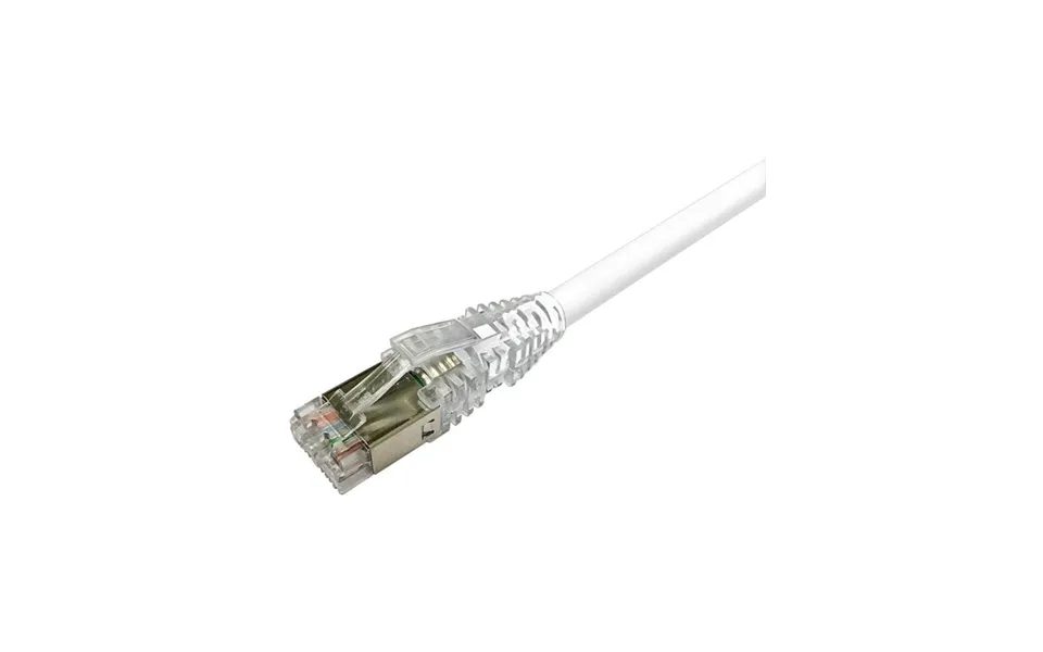 Patch cable cat.6A p ftp white 2m