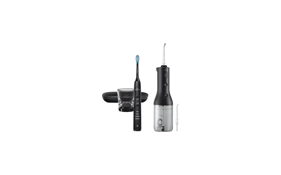 Philips Eltandbørste Sonicare Diamondclean 9000 Hx3866 43 - Tooth Brush And Oral Irrigator Set