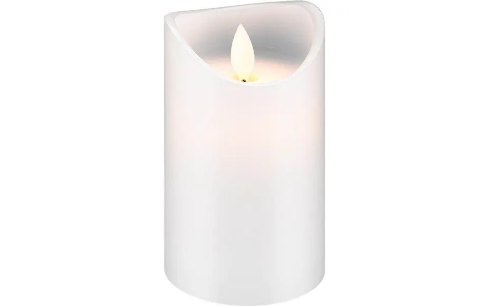 Pro Led White Real Wax Candle 7.5 X 12.5 Cm