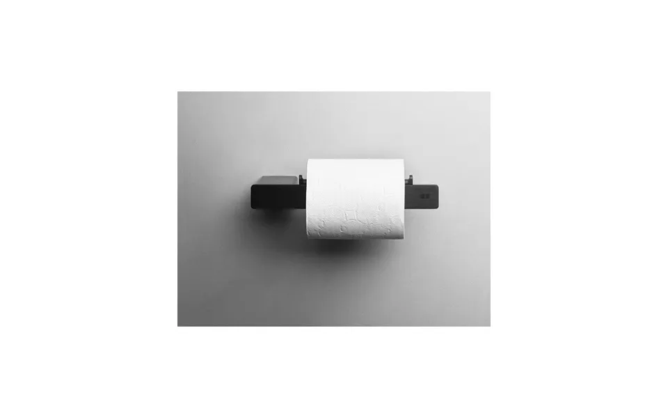 Wantec Reframe Collection Toiletrulleholder - Sort