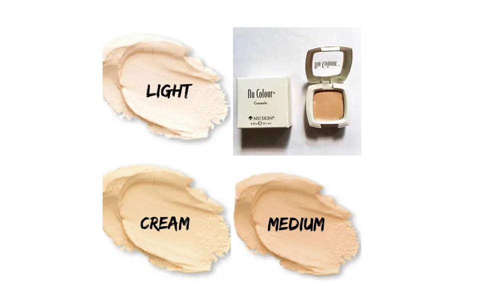Concealer skin beneficial - tan cream