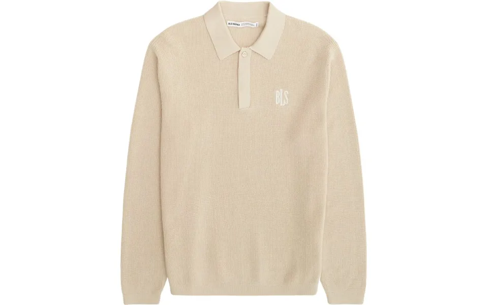Bls William Knit Polo Sand