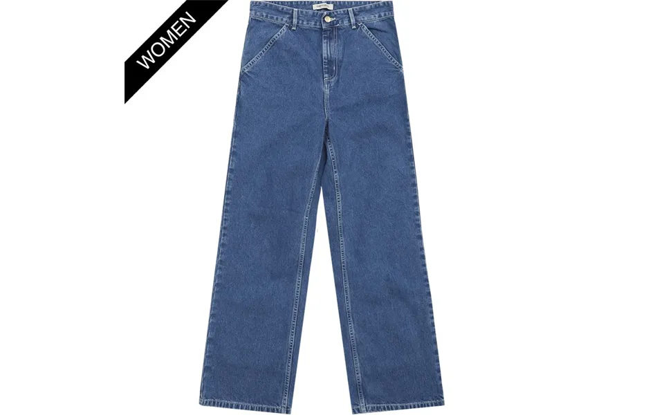 Carhartt Women W Simple Pant I031924.0106 Blue Stone Washed