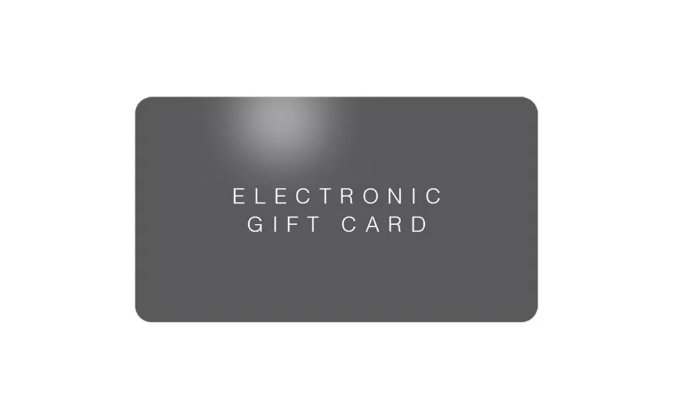 Electronic gift card electronic gift card 100