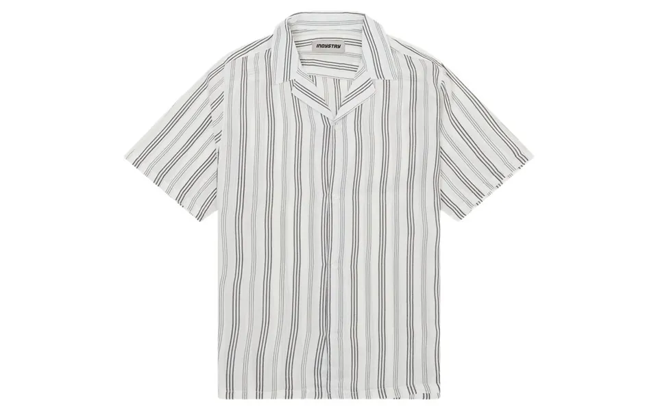 Indystry venice shirt gray stripe