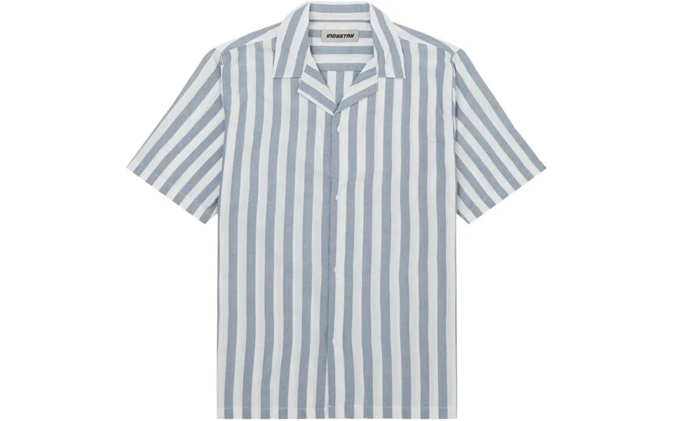 Indystry venice shirt white blue