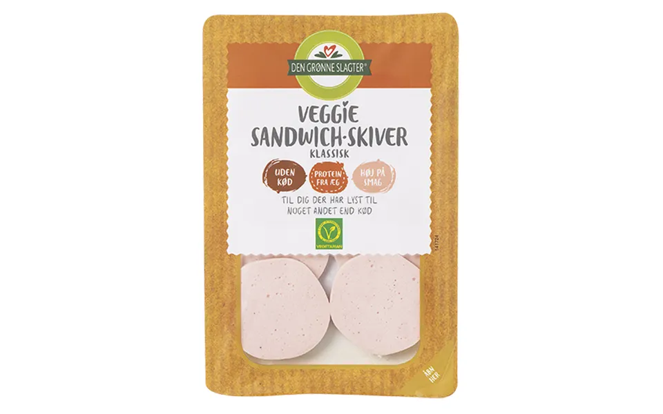 Veggie sandwich slices