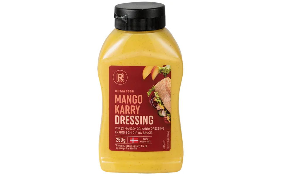 Mango curry dressing