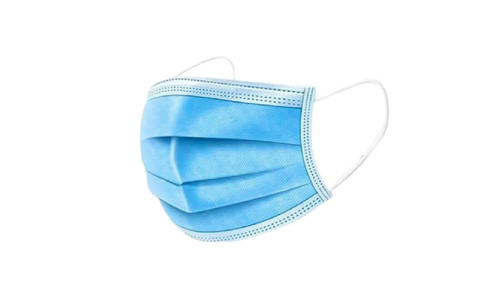 20 Stk. Mundbind Ansigtsmasker Med 3-lags Beskyttelse - Type Iir Godkendt