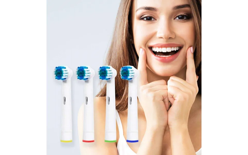 4 Stk. Tandbørstehoveder Til Oral-b