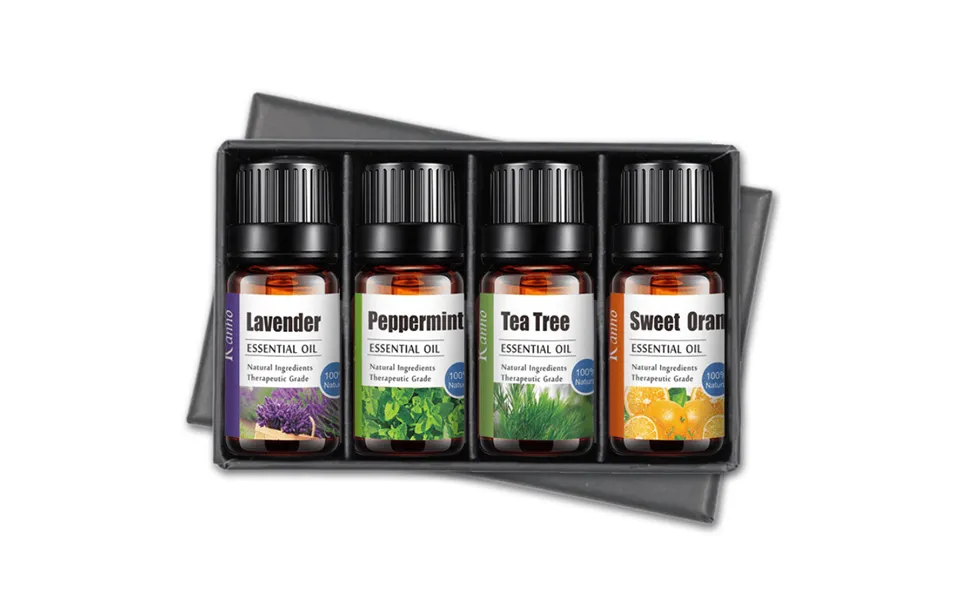 Essential oil kit 4 x 10 ml - 100 % clean past, the laws natural