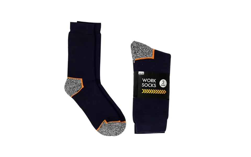 Work socks 9 couple in excellence with reinforced heel past, the laws ta