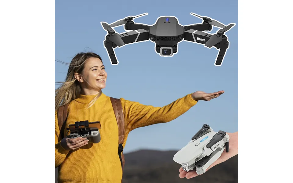Foldbar Drone 4k Med Uden Kamera