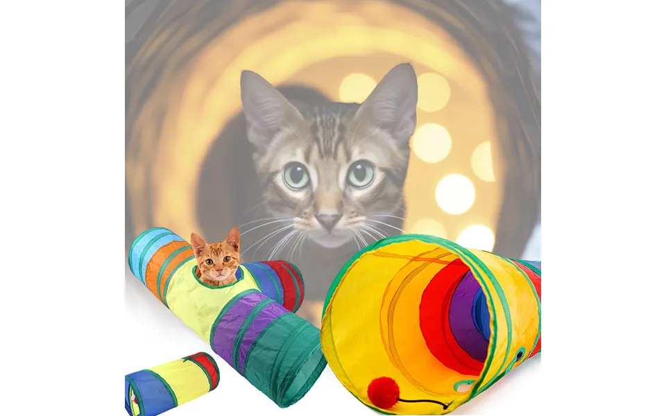 Cats tunnel with stable form - 3 different sizes -
