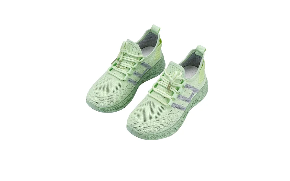 Running shoes sneakers to women, breathable past, the laws with optimal cushioning - green -
