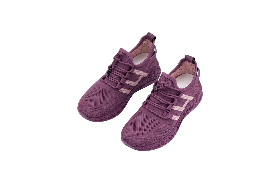 Running shoes sneakers to women, breathable past, the laws with optimal cushioning - purple -